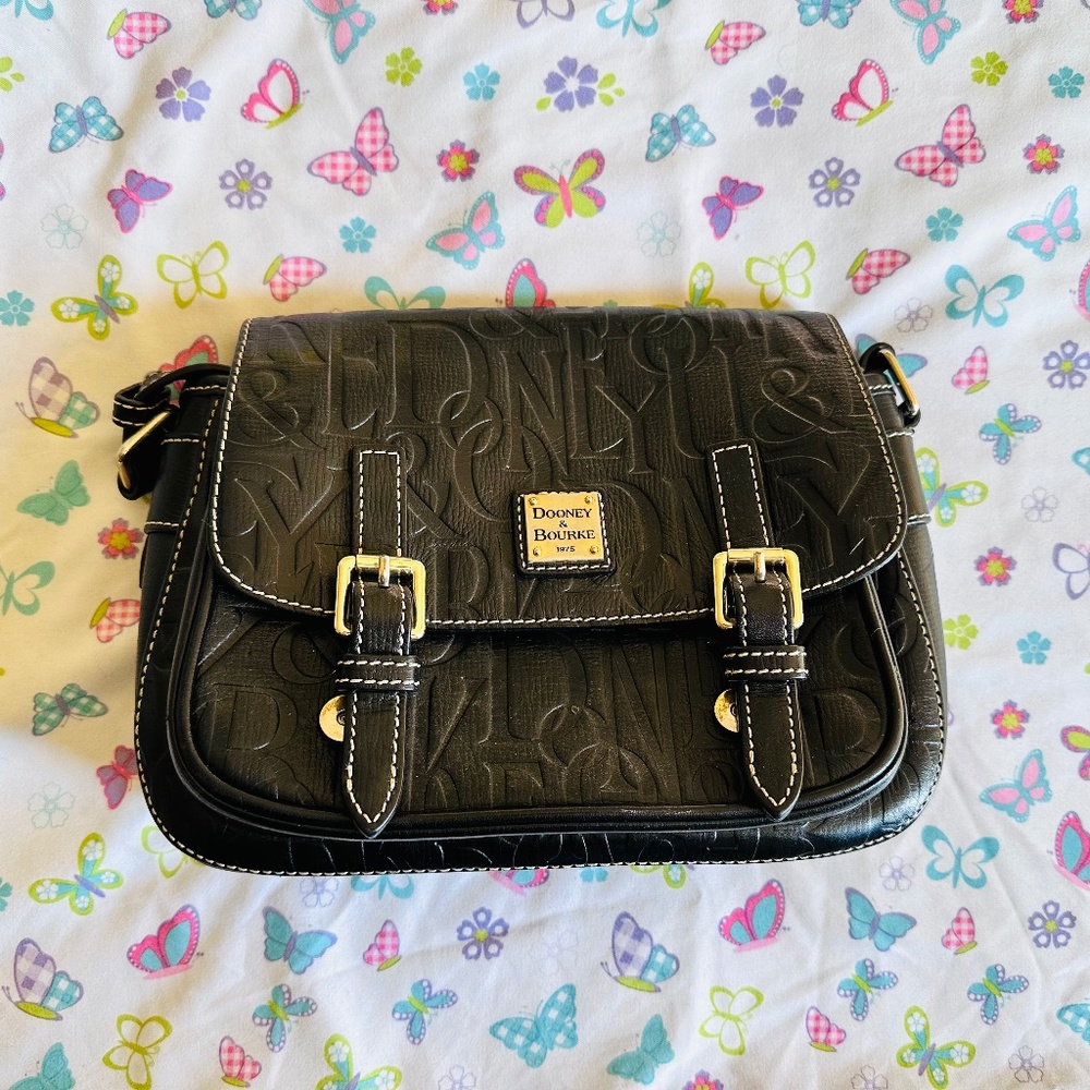 Dooney & Bourke Logo Embossed Crossbody